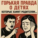 Дети хамят?