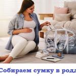 Сумка в роддом: список необходимых вещей для мамы и малыша 