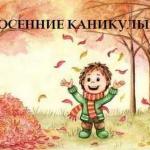 Осенние каникулы с пользой