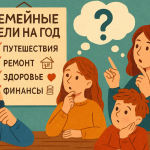 Семейные цели на год: как составить план, который не забудется в феврале