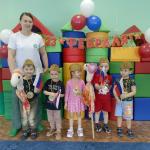 Буду сильным я, как папа!